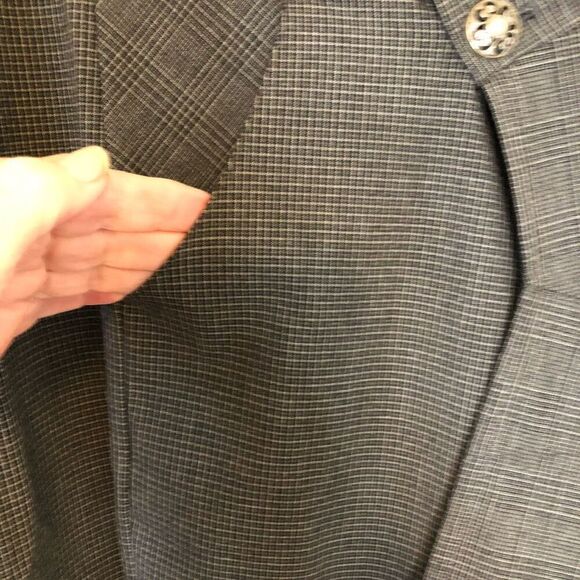 03322 Gray & Blk Mixed Plaid Fairy Grunge, Whimsygoth, Dk Academia Skirt Sz M - Picture 7 of 16